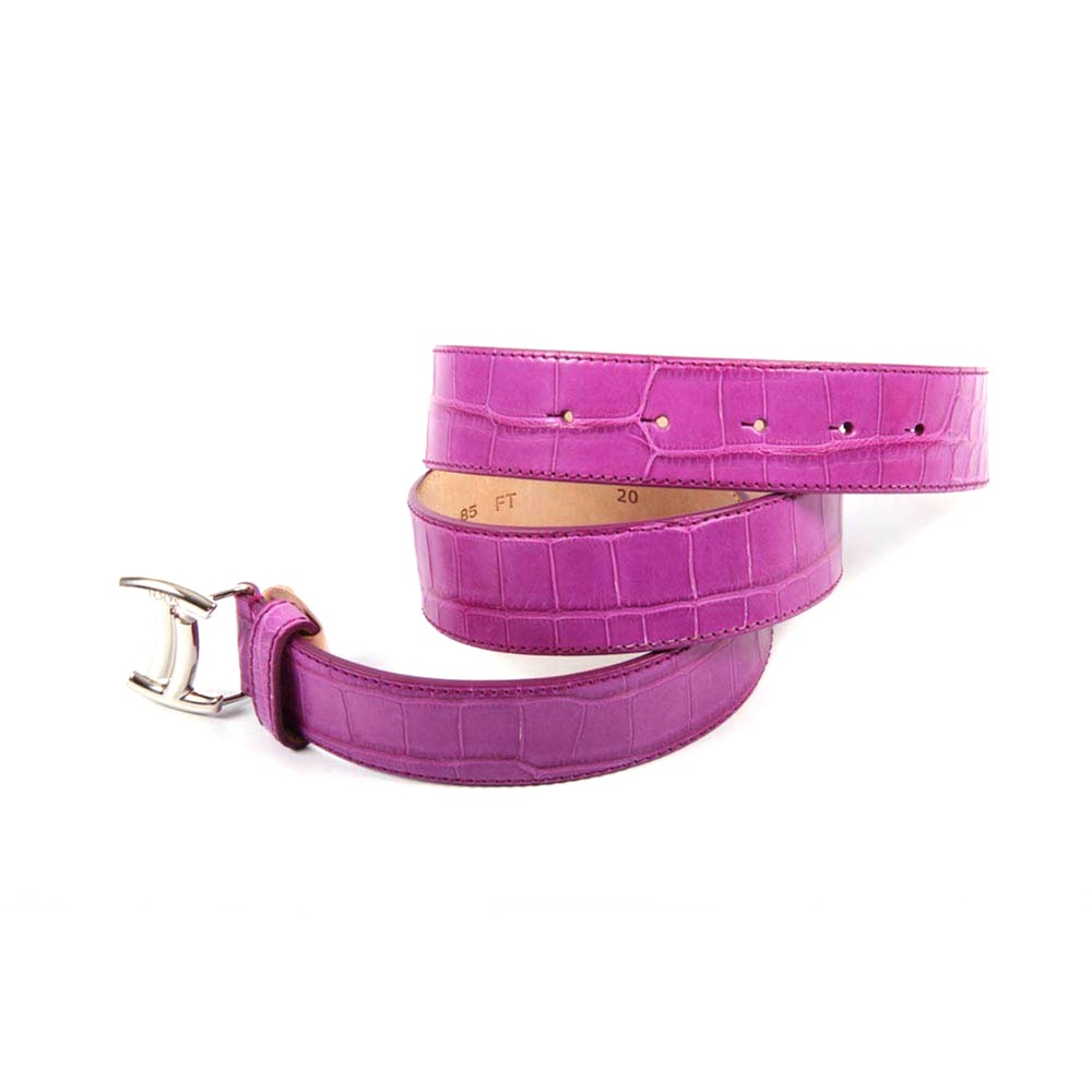 Purple 95c Tods womens belt